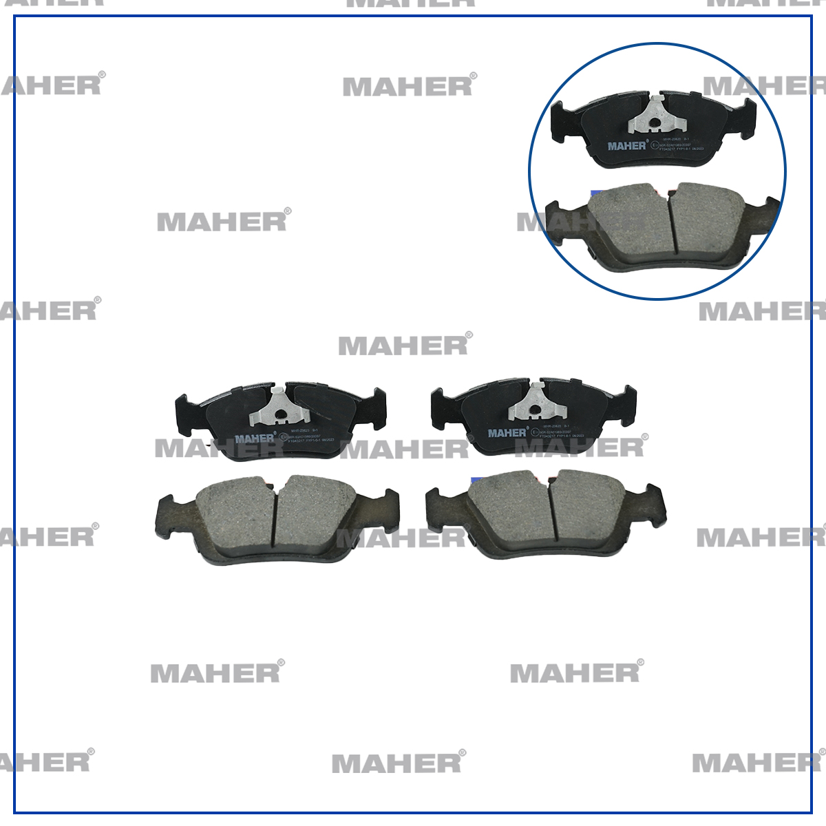 BMW E36 Ön Fren Balata Bmw Seri .50mm OEM 34111160356 BMW E36 Ön Fren Balata Bmw Seri .50mm OEM 34111160356